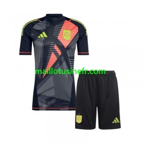 Maillot de Foot Espagne Extérieur Gardien UEFA EURO 2024 - Enfant